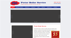 Desktop Screenshot of porterboiler.com