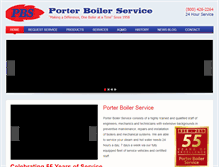 Tablet Screenshot of porterboiler.com